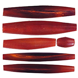 Red Natural Horn Beads