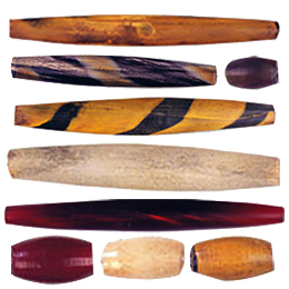 Bone and Horn Hair pipe Beads