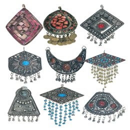Sheet Metal Handmade Filigree Pendants w or danglers2