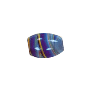 Feathered and Striped small   medium Furnace Glass Beads 15346