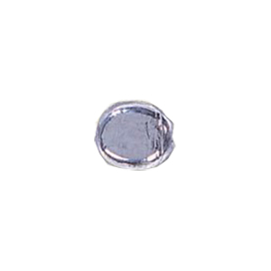Iridescent Metallic finish Pressed Glass Beads 13798