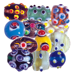 Multi Layered Bumpy Beads