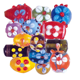3D Flower Design Beads