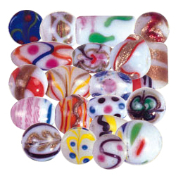 White Decorative Beads