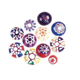 Venetian Murano Cabochons small