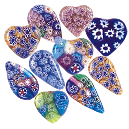 Venetian Murano Cabochons big