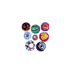 Chevron Mini Balls w or hole small