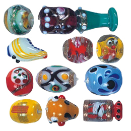 Lampworked Glass Beads Handmade1
