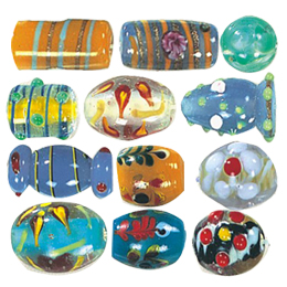 Lampworked Glass Beads Handmade15