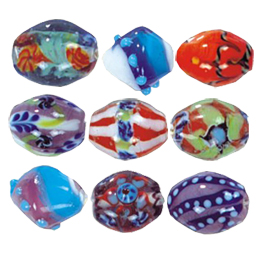 Designer Lampworked Glass Beads Handmade3