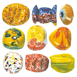 Printed small to large Furnace Glass Beads