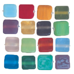 Plain tumbled Glass Cabochons