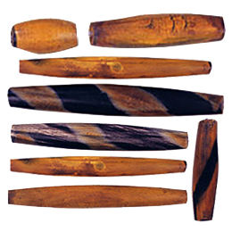 Yellow Natural Horn Beads