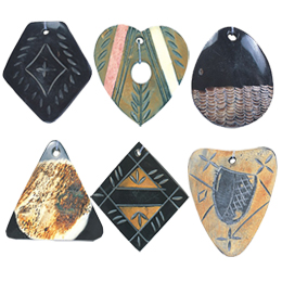 Natural Horn Pendants2