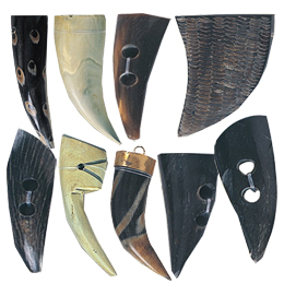 Horn Claw Button and Pendants3
