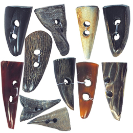 Horn Claw Button and Pendants5