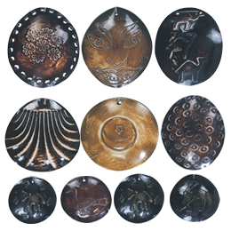 Resin Casted and Carved Pendants4