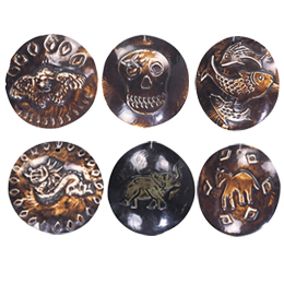 Resin Casted Pendants2