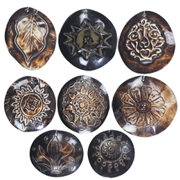 Resin Casted Pendants3