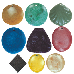 Resin Casted Pendants5