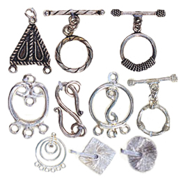 Handmade Copper Toggles and Findings