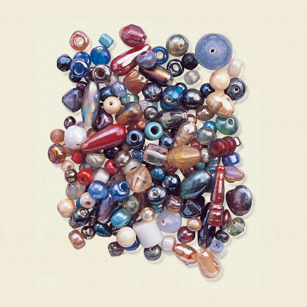 Iridescent Basic Glass Beads Mix 3007