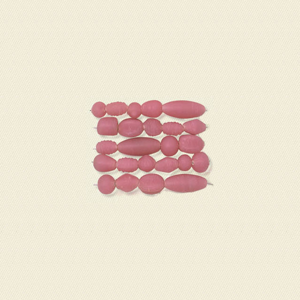 Basic Glass Beads Frost Lilac Mix 3039