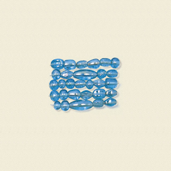 Basic Glass Beads AB Sea Blue Mix 3059