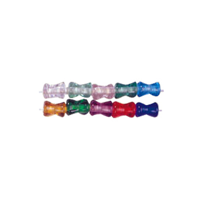 Damru Drum Glass Beads 3293