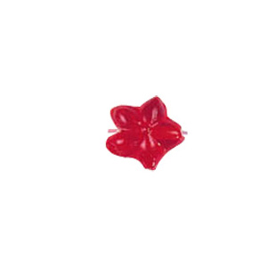Flower and Figurine Shaped Pressed Glass Beads 3153