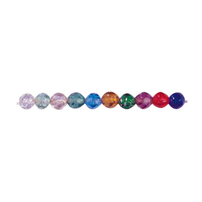 Faceted Diamond Glass Beads 3200