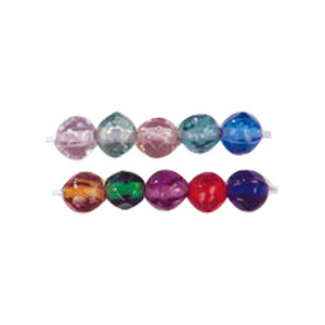 Faceted Diamond Glass Beads 3203