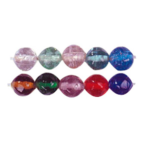 Faceted Diamond Glass Beads 3212