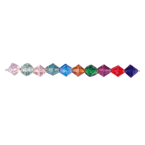 Bi cone Glass Beads 3227