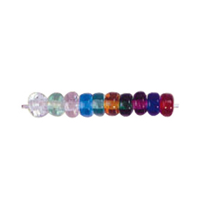 Tyre Glass Beads 3244