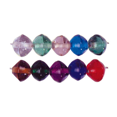 Rondelle Glass Beads 3265