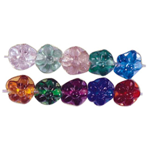 Flower Glass Beads 3274