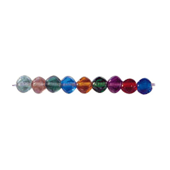 Flat Billet Glass Beads 3334