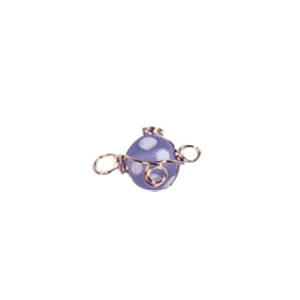 Wire Caged Glass Beads 3388