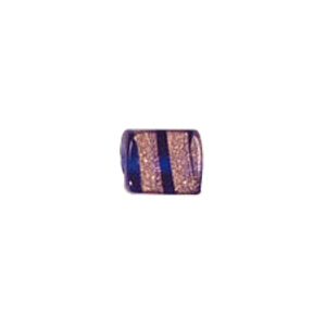 Basic Gold stone Striped Glass Beads 3655