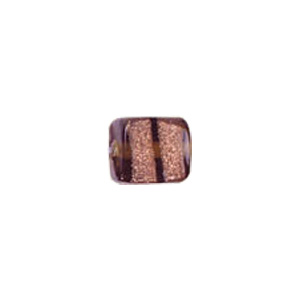 Basic Gold stone Striped Glass Beads 3656
