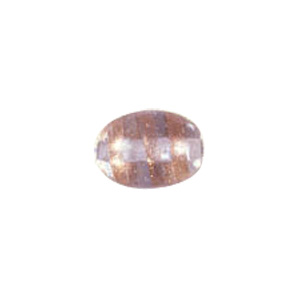 Basic Gold stone Striped Glass Beads 3660