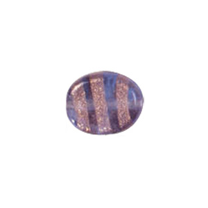 Basic Gold stone Striped Glass Beads 3673