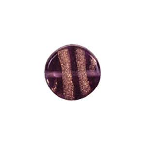 Basic Gold stone Striped Glass Beads 3686