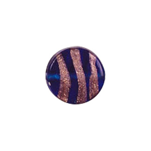 Basic Gold stone Striped Glass Beads 3687