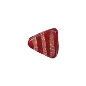 Basic Gold stone Striped Glass Beads 3690