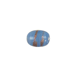 Pastel Gold stone Striped Glass Beads 3754