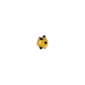 Bumpy raised small size Glass Beads 3781