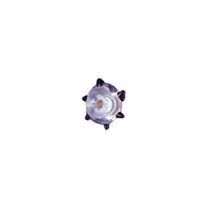 Bumpy raised small size Glass Beads 3790