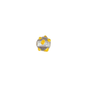 Bumpy raised small size Glass Beads 3822
